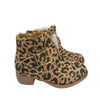 Lily & Dan Brown Leopard Print Ankle Boots with Tags - Size 5/6 - Bounce Mkt