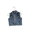 Little Bipsy Denim Vest with Tags - Size 0 - 6 Mo - Bounce Mkt