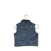 Little Bipsy Denim Vest with Tags - Size 0 - 6 Mo - Bounce Mkt