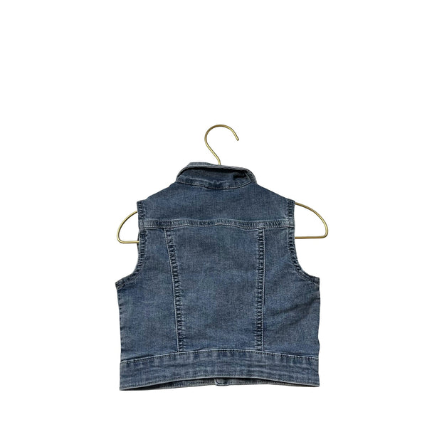 Little Bipsy Denim Vest with Tags - Size 0 - 6 Mo - Bounce Mkt