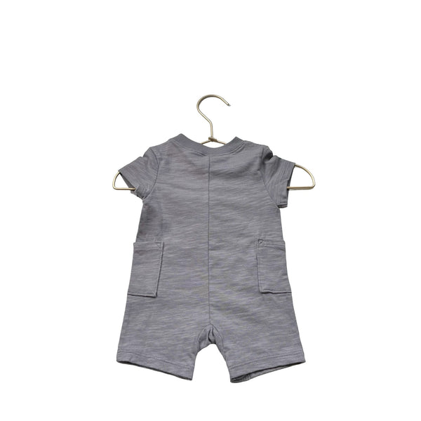 Little Co. by Lauren Conrad Gray & Yellow 'Sun Child' Romper w/Tag - Size Newborn - Bounce Mkt