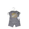 Little Co. by Lauren Conrad Gray & Yellow 'Sun Child' Romper w/Tag - Size Newborn - Bounce Mkt