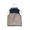 L.L.Bean Ivory Sherpa & Navy Vest - Size 12 - 18 Mo - Bounce Mkt