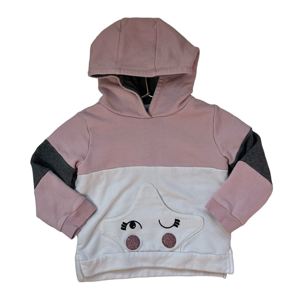 Losan Pink, Gray, Ivory Hoodie - Size 2 - Bounce Mkt