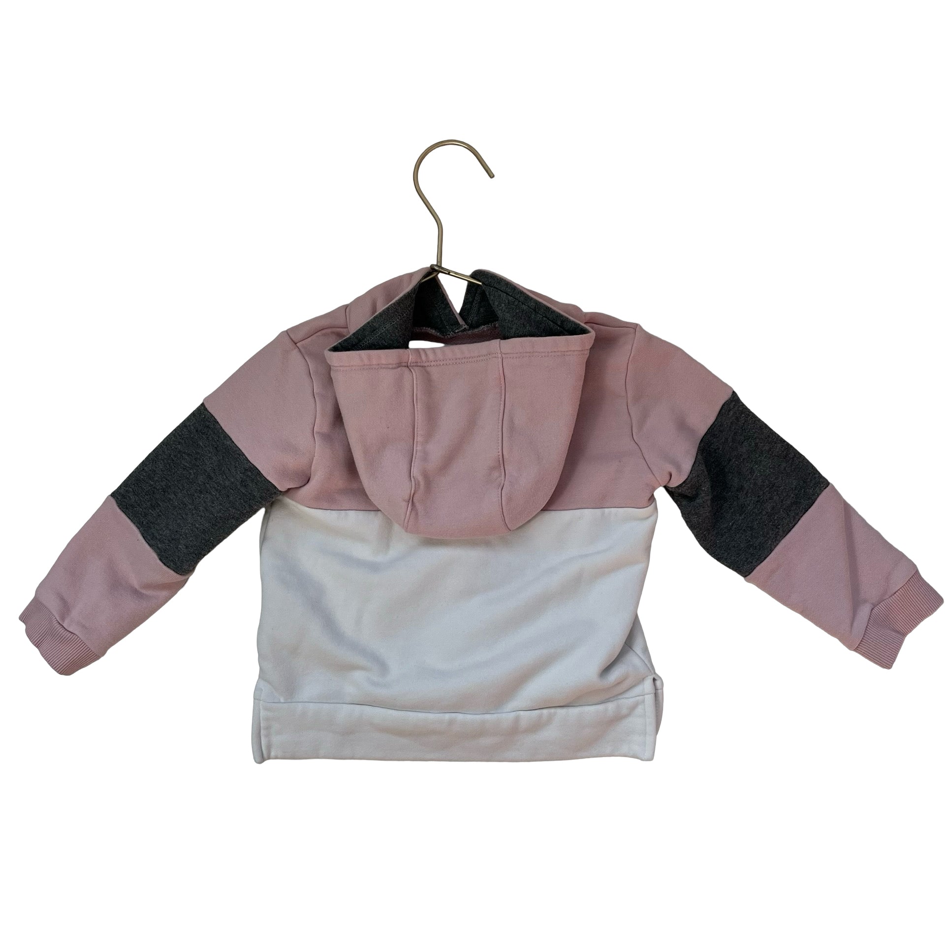 Losan Pink, Gray, Ivory Hoodie - Size 2 - Bounce Mkt