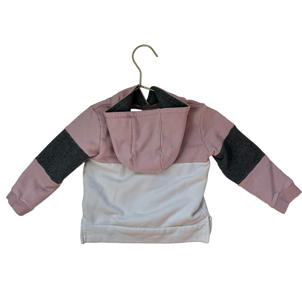 Losan Pink, Gray, Ivory Hoodie - Size 2 - Bounce Mkt