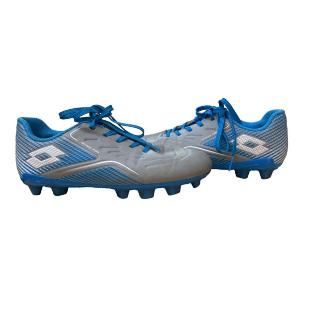 Lotto Gray & Blue Soccer Cleats - Size 2.5Y - Bounce Mkt