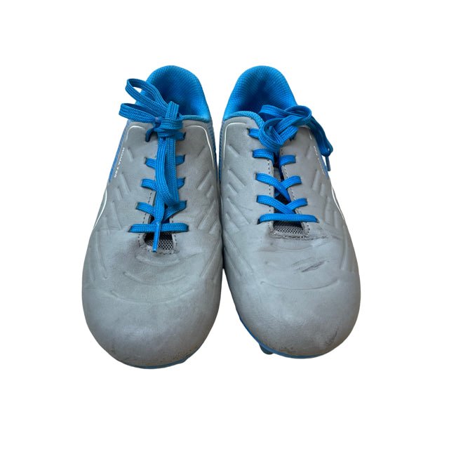 Lotto Gray & Blue Soccer Cleats - Size 2.5Y - Bounce Mkt