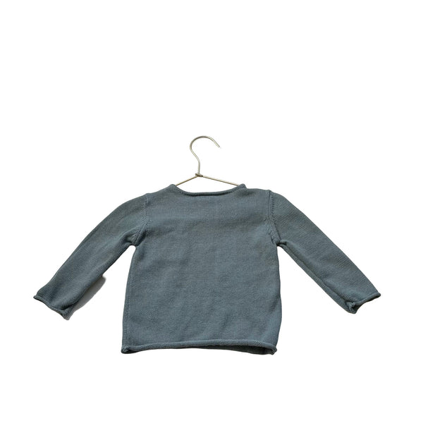 Louis Louise Green Sweater - Size 18 Mo - Bounce Mkt