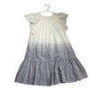 Louis Louise Ivory & Purple 'Anis Veil Dip Dye' Dress with Tags - Size 6Y - Bounce Mkt