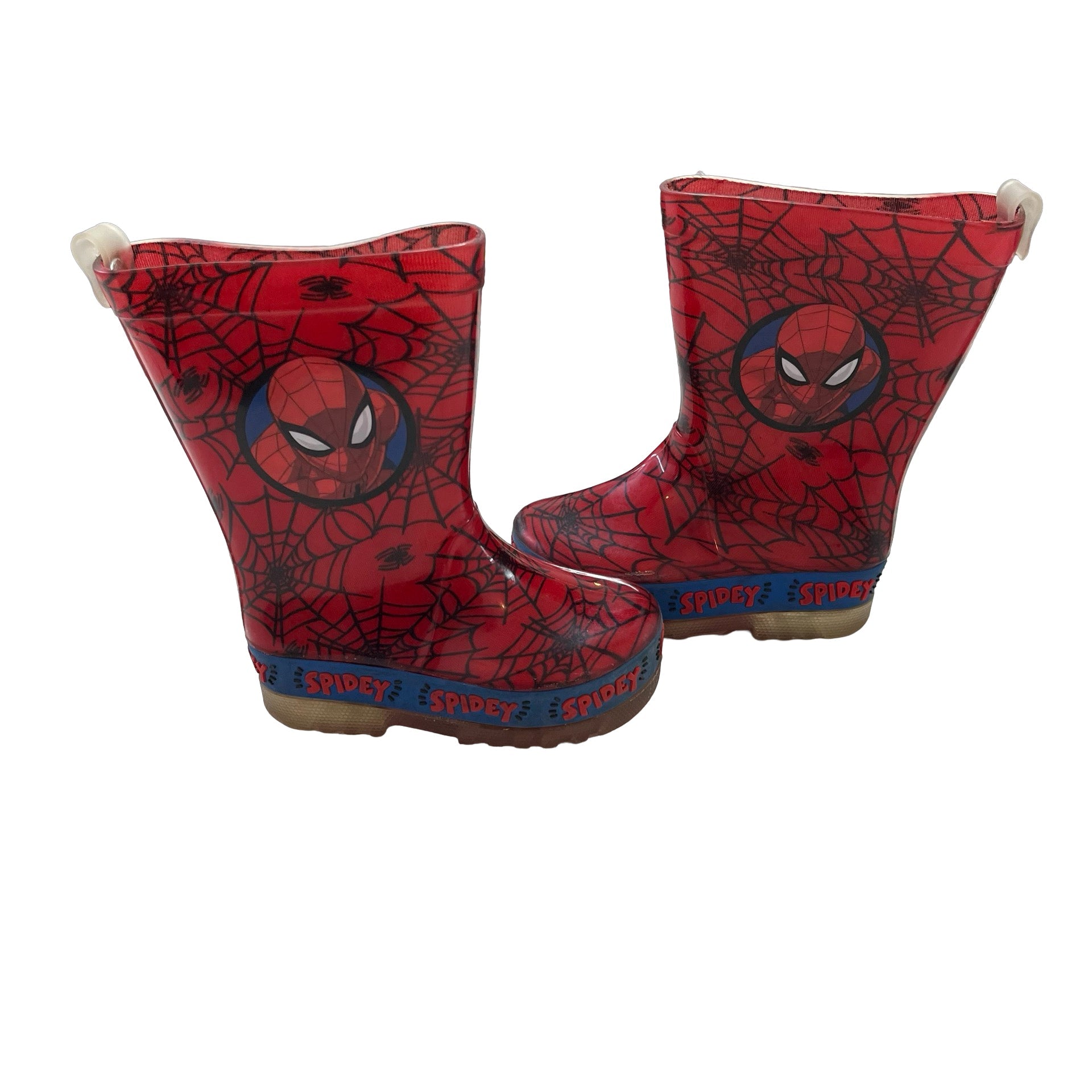 Marvel Red Spider - Man Rain Boots - Size 5.5 - Bounce Mkt