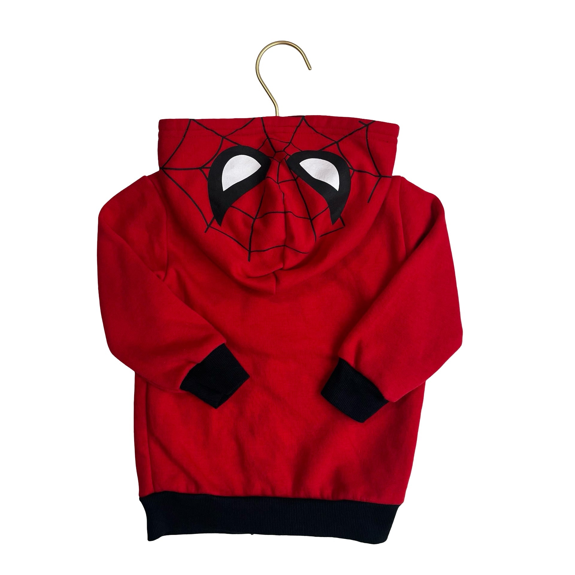 Marvel Spider - Man Red Zip - Up Hoodie - Size 2T - Bounce Mkt