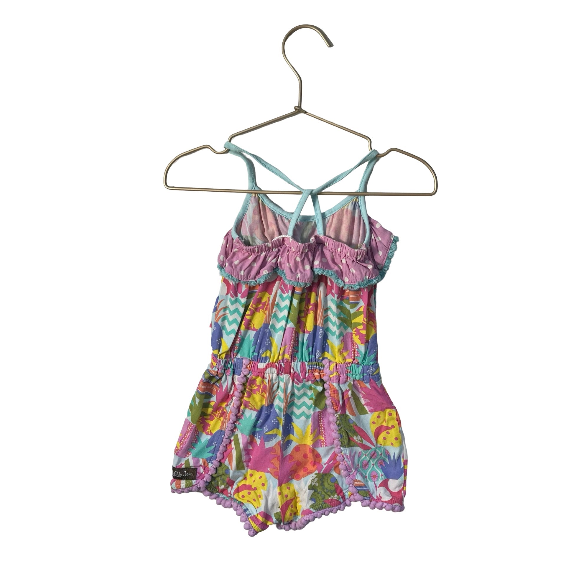 Matilda Jane Colorful Pineapple Romper - Size 2 - Bounce Mkt