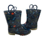 Max & Jake Navy Space Rain Boots - Size 10 - Bounce Mkt