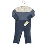 Max Studio Blue & Ivory Stripe Sweater One Piece - Size 6 - 9 Months - Bounce Mkt