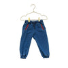 Mayoral Blue Vintage Wash Joggers - Size 12 Mo - Bounce Mkt