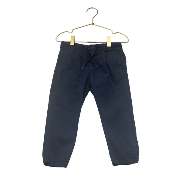 Mayoral Navy Cotton - Linen Pants - Size 24 Mo - Bounce Mkt