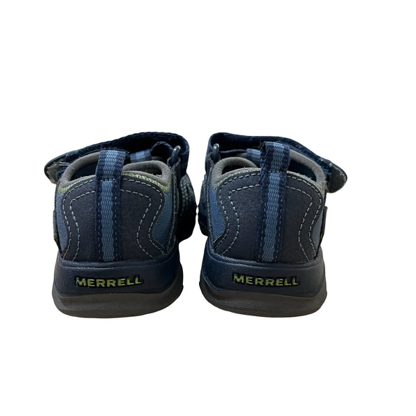 Merrell Navy, Gray & Lime Shoes - Size 9 - Bounce Mkt