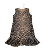 MIA New York Tan & Brown Leopard Print Faux Suede Dress - Size L 12 - Bounce Mkt