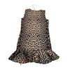 MIA New York Tan & Brown Leopard Print Faux Suede Dress - Size L 12 - Bounce Mkt