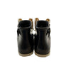 Mini Melissa Black & Ivory Bow Short Rain Boots - Size 10 - Bounce Mkt