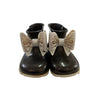 Mini Melissa Black & Ivory Bow Short Rain Boots - Size 10 - Bounce Mkt