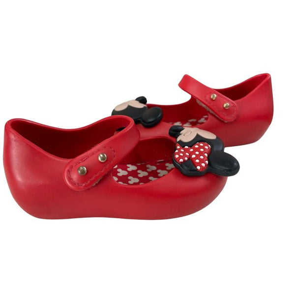 Mini Melissa Red Minnie & Mickey Shoes - Size 6 - Bounce Mkt