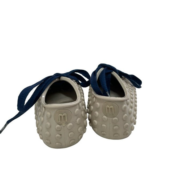 Mini Melissa Tan & Blue Lace - Up Shoes - Size 6 - Bounce Mkt