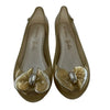 Mini Melissa x Barbie Gold Shoes - Size 3 - Bounce Mkt