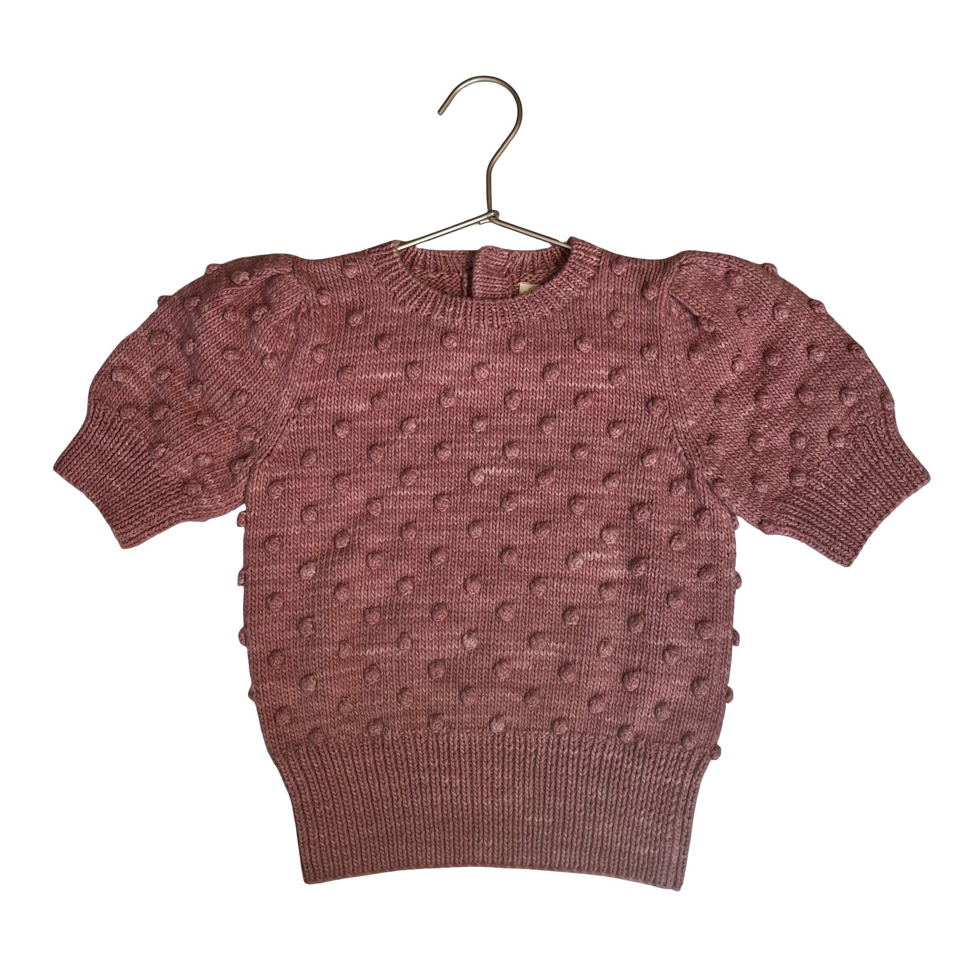 Misha & Puff Pink 'Ellie Popcorn Sweater' - Size 6Y - Bounce Mkt
