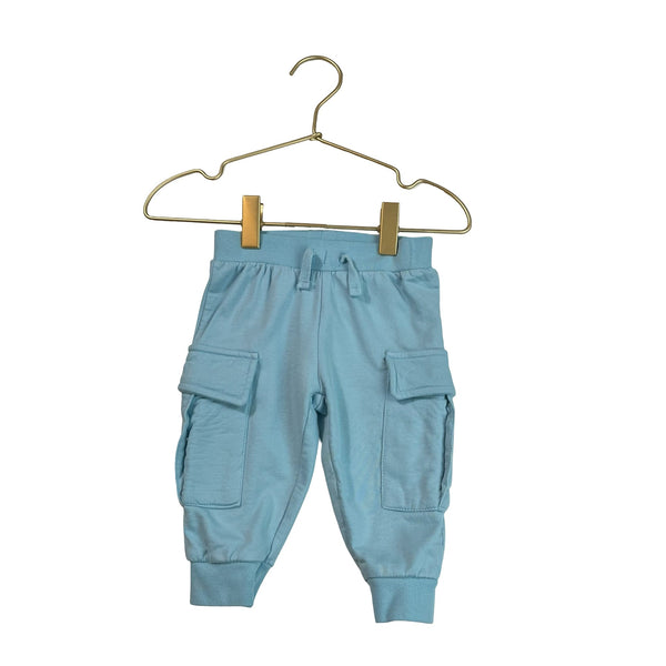 Monica + Andy Blue Joggers - Size 6 - 9 Mo - Bounce Mkt