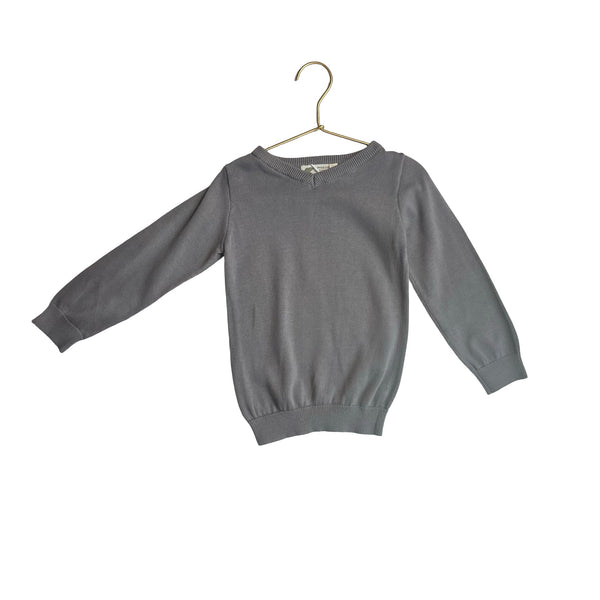 Monica + Andy Gray Lightweight Cotton sweater - Size 2T - Bounce Mkt