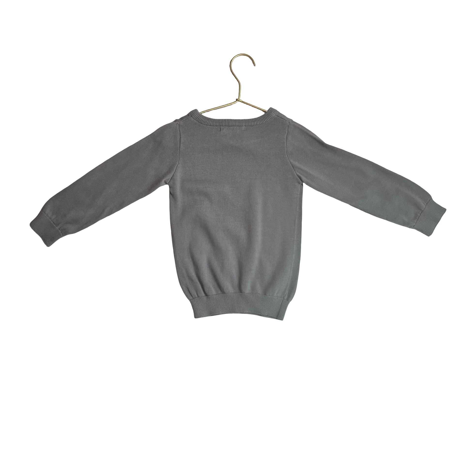 Monica + Andy Gray Lightweight Cotton sweater - Size 2T - Bounce Mkt