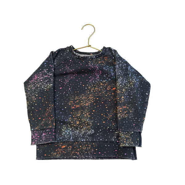 Munster Gray & Multi - Color Splash Paint Sweatshirt - Size 6 - Bounce Mkt