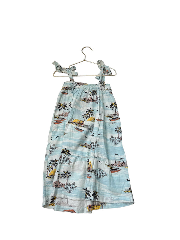 Munster Kids Blue 'Vintage Vacay' Dress with Tags - Size 4 - Bounce Mkt