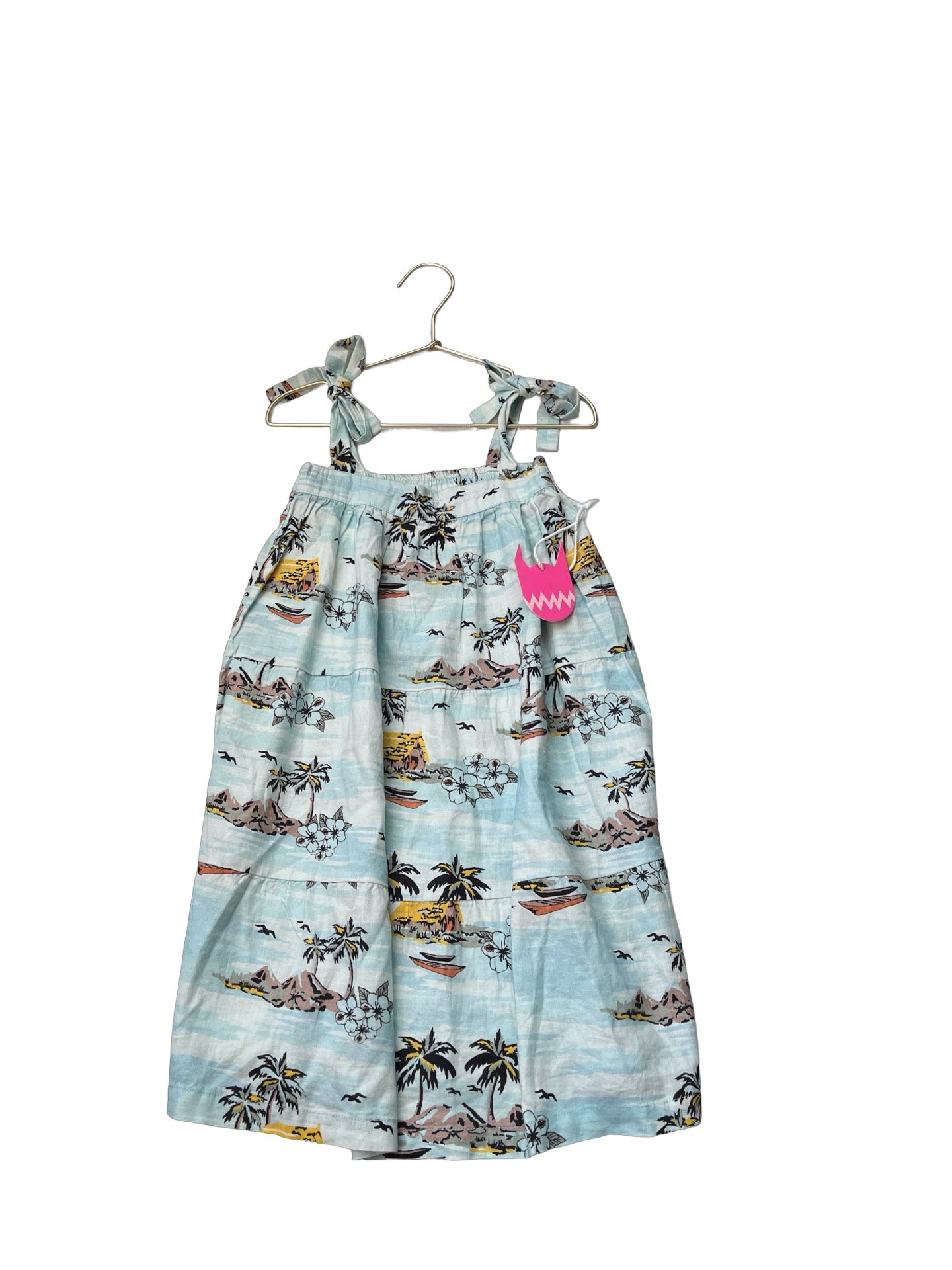 Munster Kids Blue 'Vintage Vacay' Dress with Tags - Size 4 - Bounce Mkt