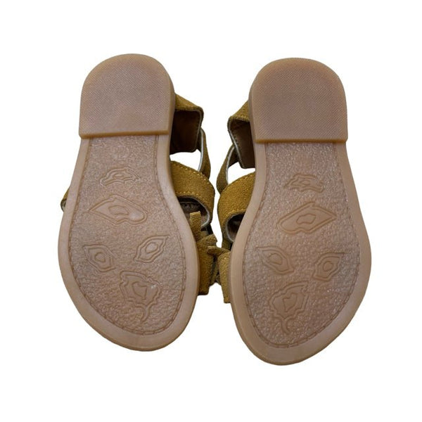 Muyguay Tan Fringe Sandals - Size 21 (5.5) - Bounce Mkt