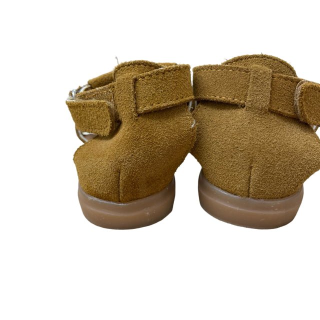 Muyguay Tan Fringe Sandals - Size 21 (5.5) - Bounce Mkt