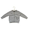 N. Peal Gray 100% Cashmere Panda Cardigan - Size 9 - 12 Mo - Bounce Mkt