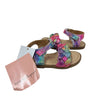 Nanette Lepore Metallic Multi - Color Sandals with Tags - Size 5 - Bounce Mkt