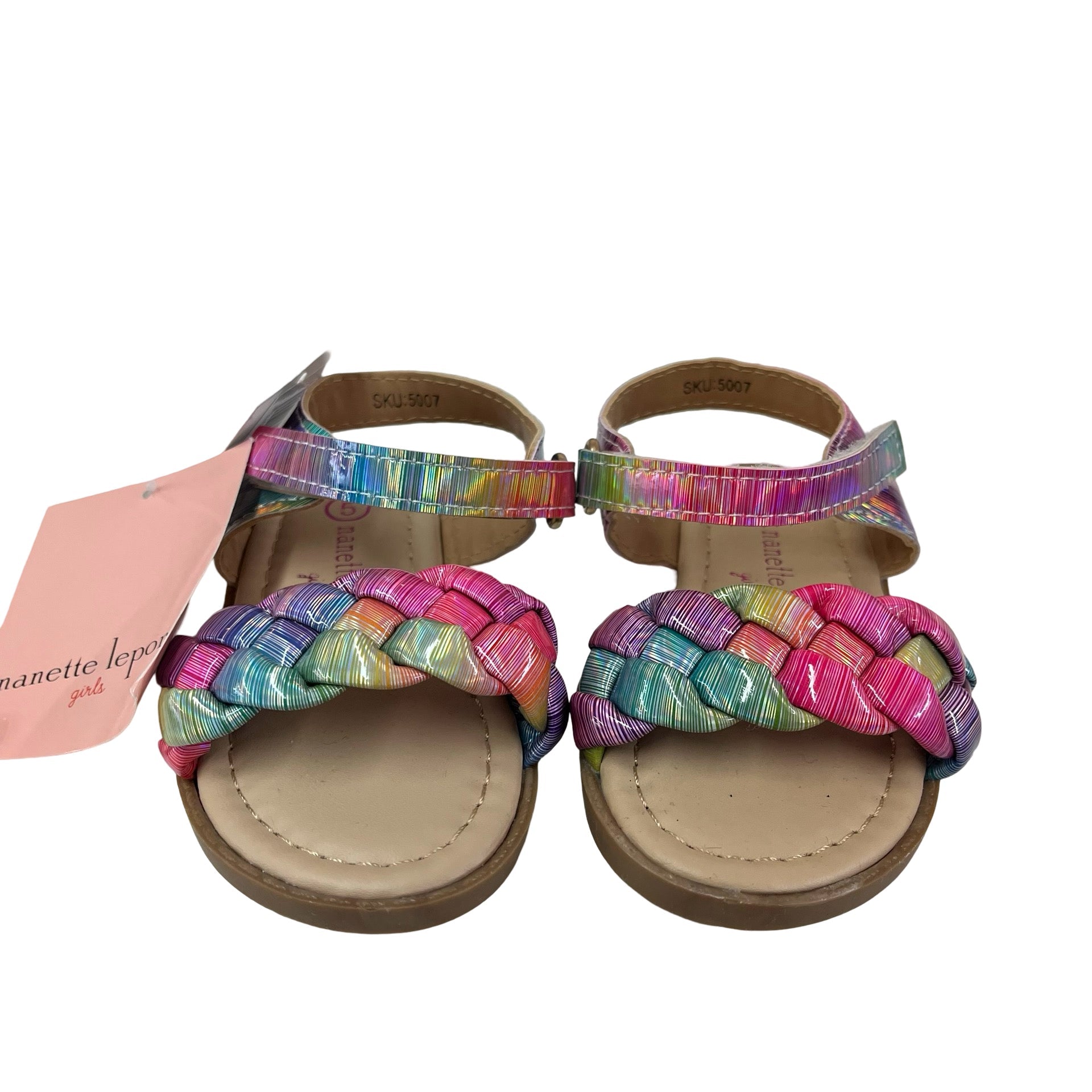 Nanette Lepore Metallic Multi - Color Sandals with Tags - Size 5 - Bounce Mkt
