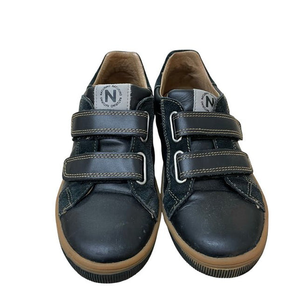 Naturino Black & Tan Velcro Sneakers - Size 32 (1Y) - Bounce Mkt
