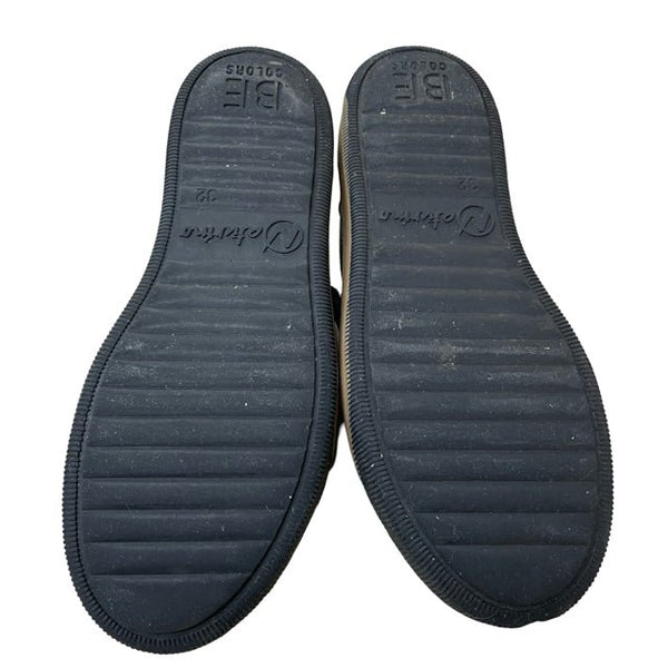 Naturino Black & Tan Velcro Sneakers - Size 32 (1Y) - Bounce Mkt