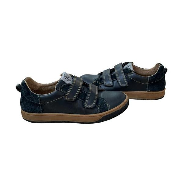 Naturino Black & Tan Velcro Sneakers - Size 32 (1Y) - Bounce Mkt