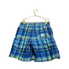 Nautica Blue & Green Plaid Swim Shorts - Size 7 - Bounce Mkt