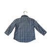 Nautica Navy & White Plaid Button Down with Tags - Size 24 Mo - Bounce Mkt