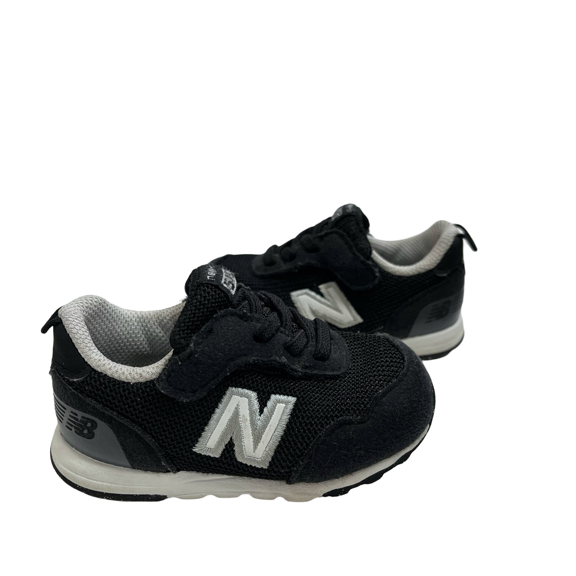 New Balance Black & Ivory Sneakers - Size 3 - Bounce Mkt