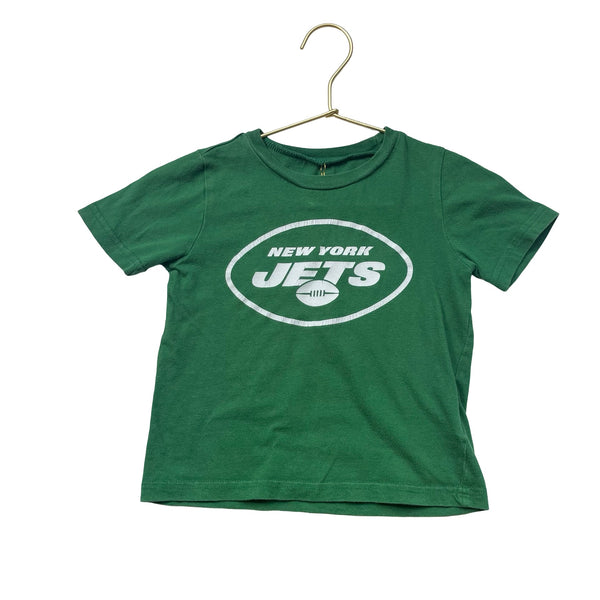 NFL Green & White NY Jets Short Sleeve T-Shirt - Size 2 - Bounce Mkt