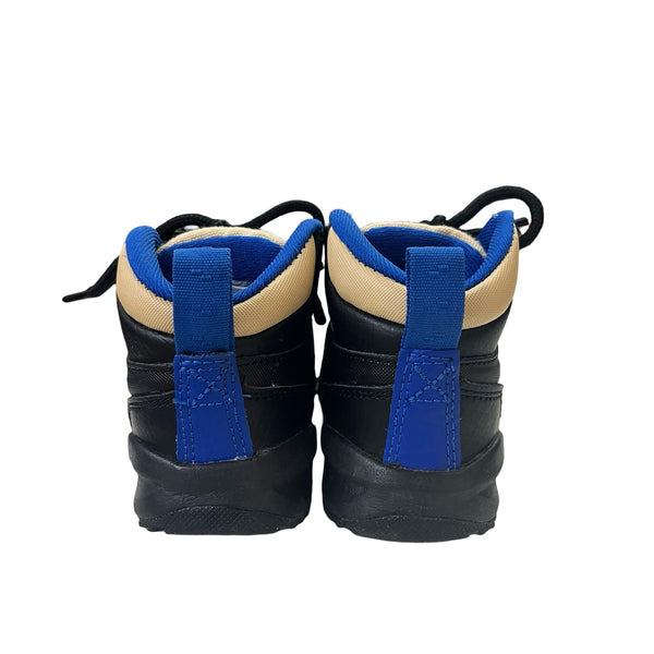 Nike Black, Ivory & Blue High Top Sneakers - Size 5C - Bounce Mkt