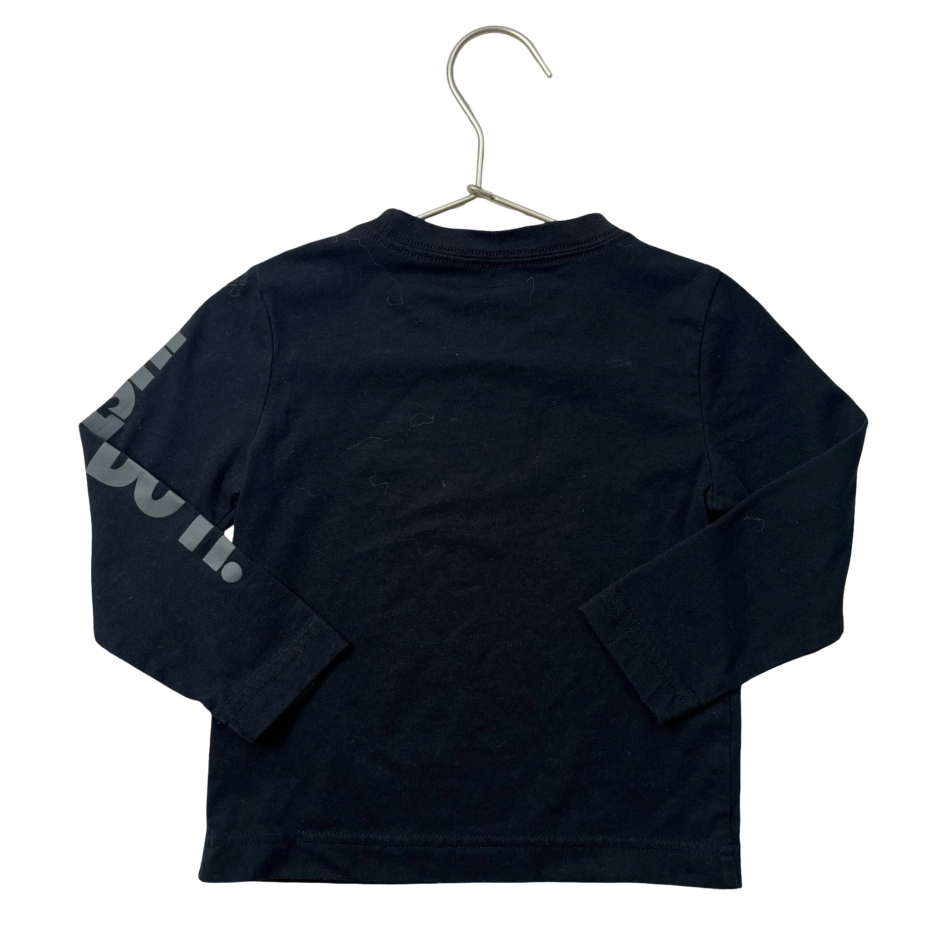 Nike Black Logo Shirt - Size 2T - Bounce Mkt